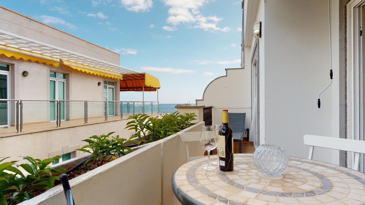 Schoene Wohnung Direkt Am Meer Mit Meerblick, Wlan Puerto De Mogan Εξωτερικό φωτογραφία